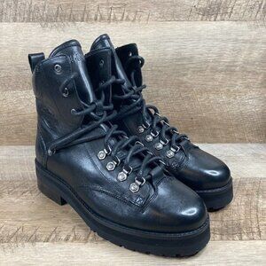 Harley-Davidson Aldrin Black 5.5 Inch Motorcycle Boots D84756 Womens Sz 6 NEW